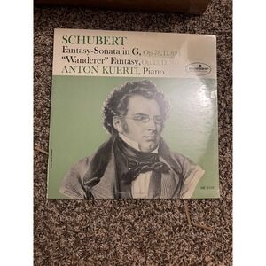 Schubert‎ Wanderer Fantasy Sonata in G Anton Kuerti Piano Monitor Vinyl MC 2109